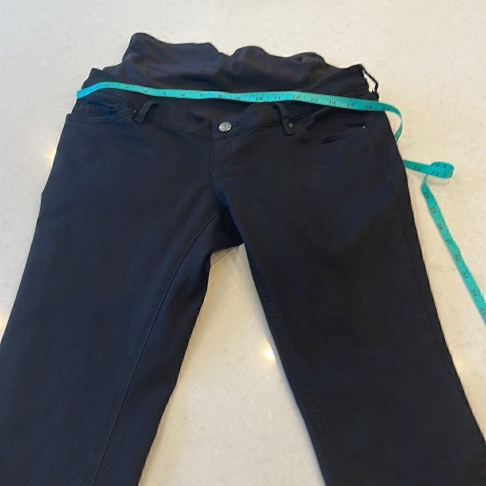 Top shop Jamie maternity jeans 26/32 solid black. Super nice material.